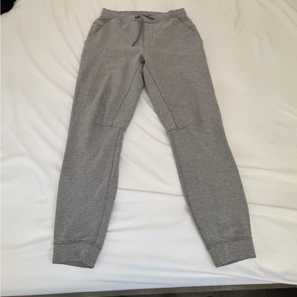 lululemon athletica black and gray active joggers